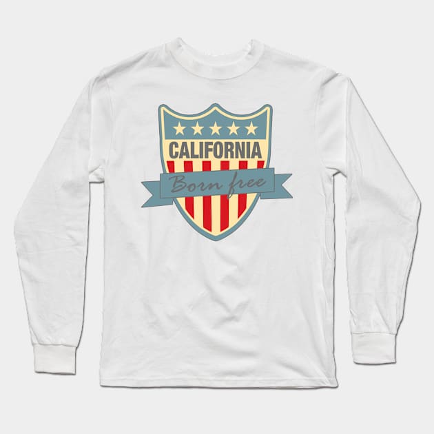 California Long Sleeve T-Shirt by GoEast